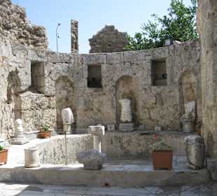 Aussenbereich des Museums