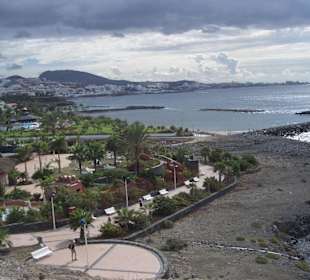 Blick auf Playa de las Americas