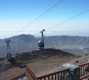 Die Seilbahn zum Teide