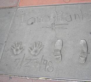 Abdrücke am Chinese Theater