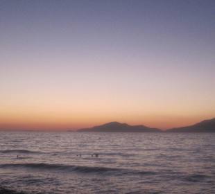 Abendsonne vom Marmari Strand