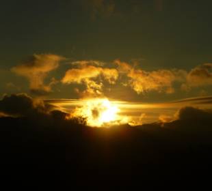 Sonnenaufgang über der Schlucht von Ella Gap