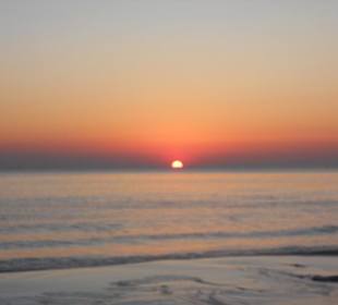 Sonnenaufgang am Strand