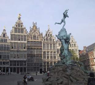 Im  Zentrum von Antwerpen