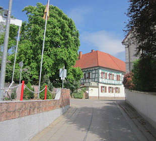 Blick zum historischen Schwanen