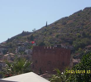Burgmauer in Alanya