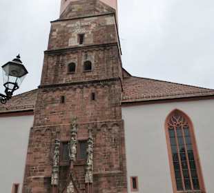 Blick zur Stiftskirche von Baden-Baden
