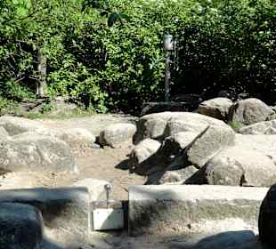 Wasserspielplatz in den Neustadtswallanlagen