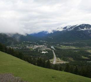 Aussicht vom Mt. Norquay