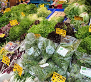 Rundgang durch die Markthalle am Carlsplatz