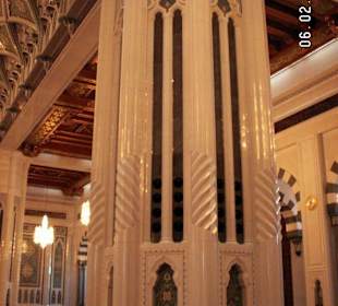 Säule im Inneren der Moschee