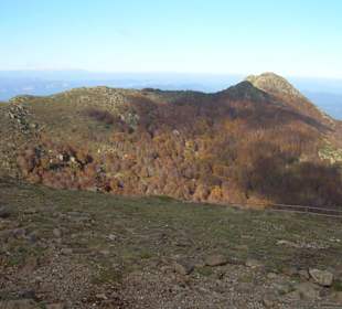 Pico de les Agudes desde el Turó de l'Home