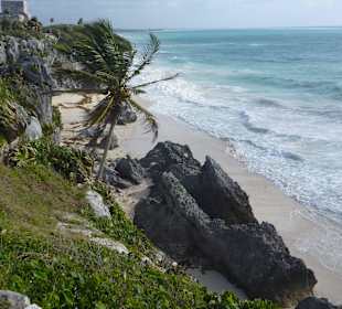 Mayastätte Tulum/Strand