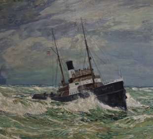 In der Abteilung "Marinemalerei" des IMM