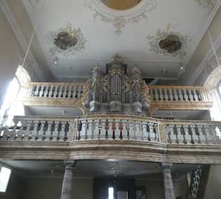 Schnackenwerth: die Kirche St. Andreas 