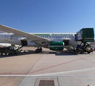 Unser Flieger nach Hause