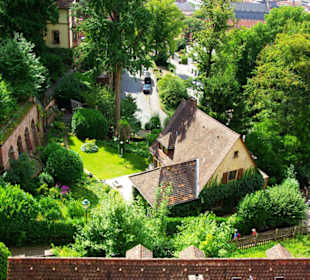 Der Blick vom Schloss