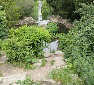 Unterwegs im Victoria-Park in Berlin Kreuzberg