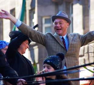 Grüner LKW Tucher Brauerei Fürth