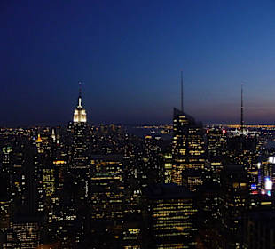 Manhattan vom Rockefeller Center