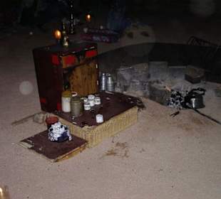 Die Teeküche in der Wüste