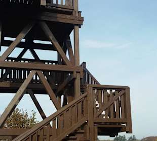 Treppe zum Aussichtsturm