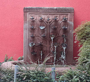 La Baule Platz Brunnen in Homburg