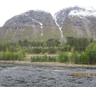 Tolle Landschaft in Eidfjord