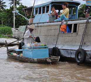 Minibar im Mekongdelta