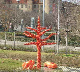 Arte moderna nel parco