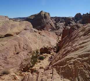 Im Valley of Fire unterwegs