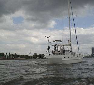 entgegenkommendes Schiff