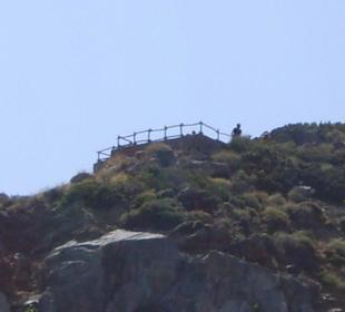on top