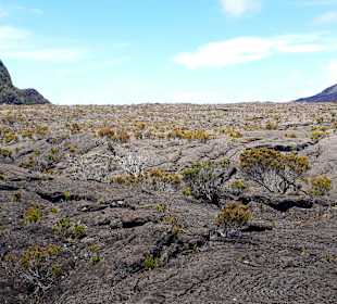 Wandern am Piton de la Fournaise