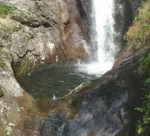 Bei unserer Hochfall-Wasserfall-Wanderung