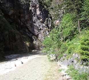 Wanderung durch die Klamm