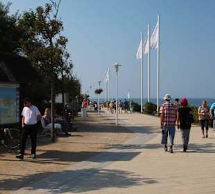 Flaniermeile Strandpromenade