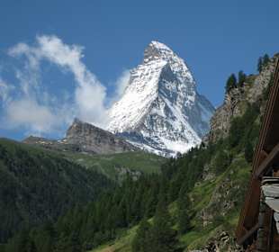 Das Matterhorn von Zermatt aus (300mm)