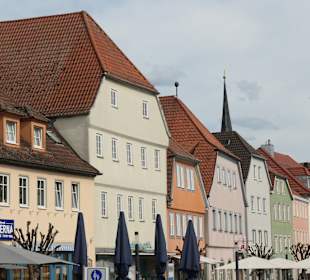 Beim Marktplatz von Bad Neustadt