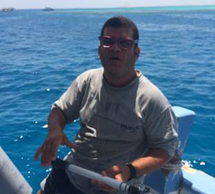 Immer für ein späßchen zuhaben die Bootbesatzung