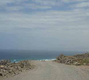 Straße & Ausblick auf dem Weg nach Cofete