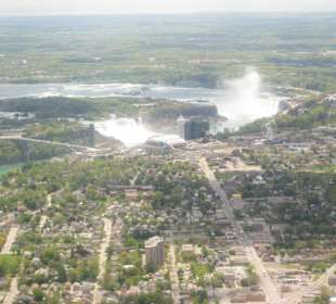 Anflug auf die Fälle