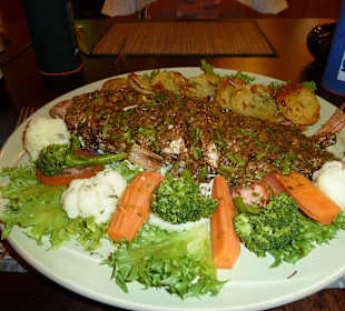 Leckerer Fisch und so groß