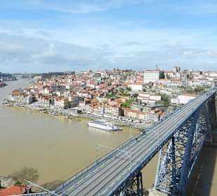 Blick auf die Altstadt von Porto