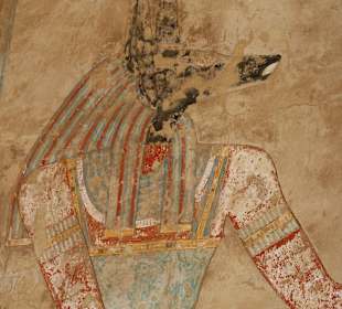 Anubis im Tempel