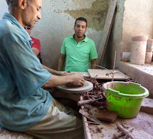 Töpferei in Garagos bei Luxor