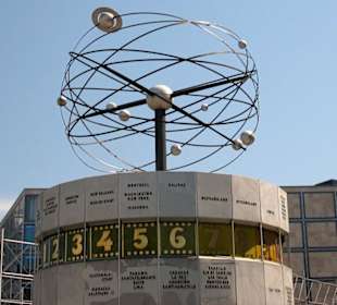 Die Weltuhr am Alexanderplatz