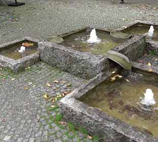 Fontänebecken-Brunnen Lindau-Insel
