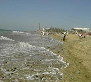 Letzte Etappe der Strandwanderung
