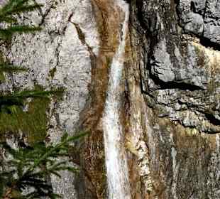 Wasserfall am Eingang zur KLamm